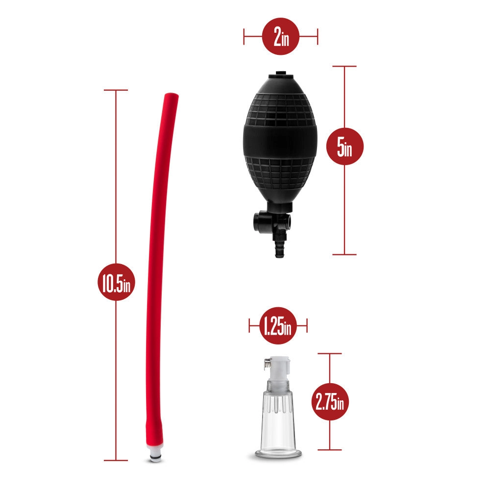 Temptasia By Blush® | Beginner's Clitoral Black Pump