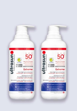 Ultrasun Extreme SPF 50  400ml - 2 Pack Saver