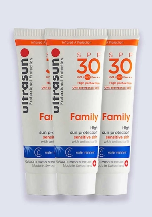 Ultrasun Family SPF 30 25ml - 3 Pack