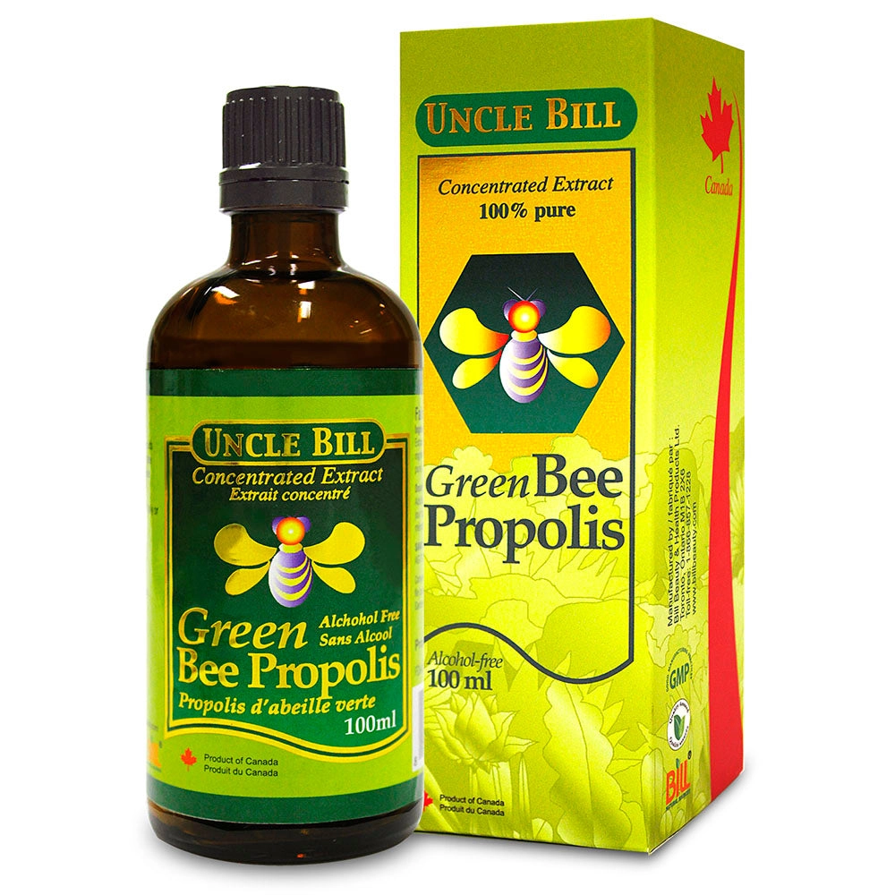 UNCLE BILL® Green Bee Propolis (Alcohol Free)