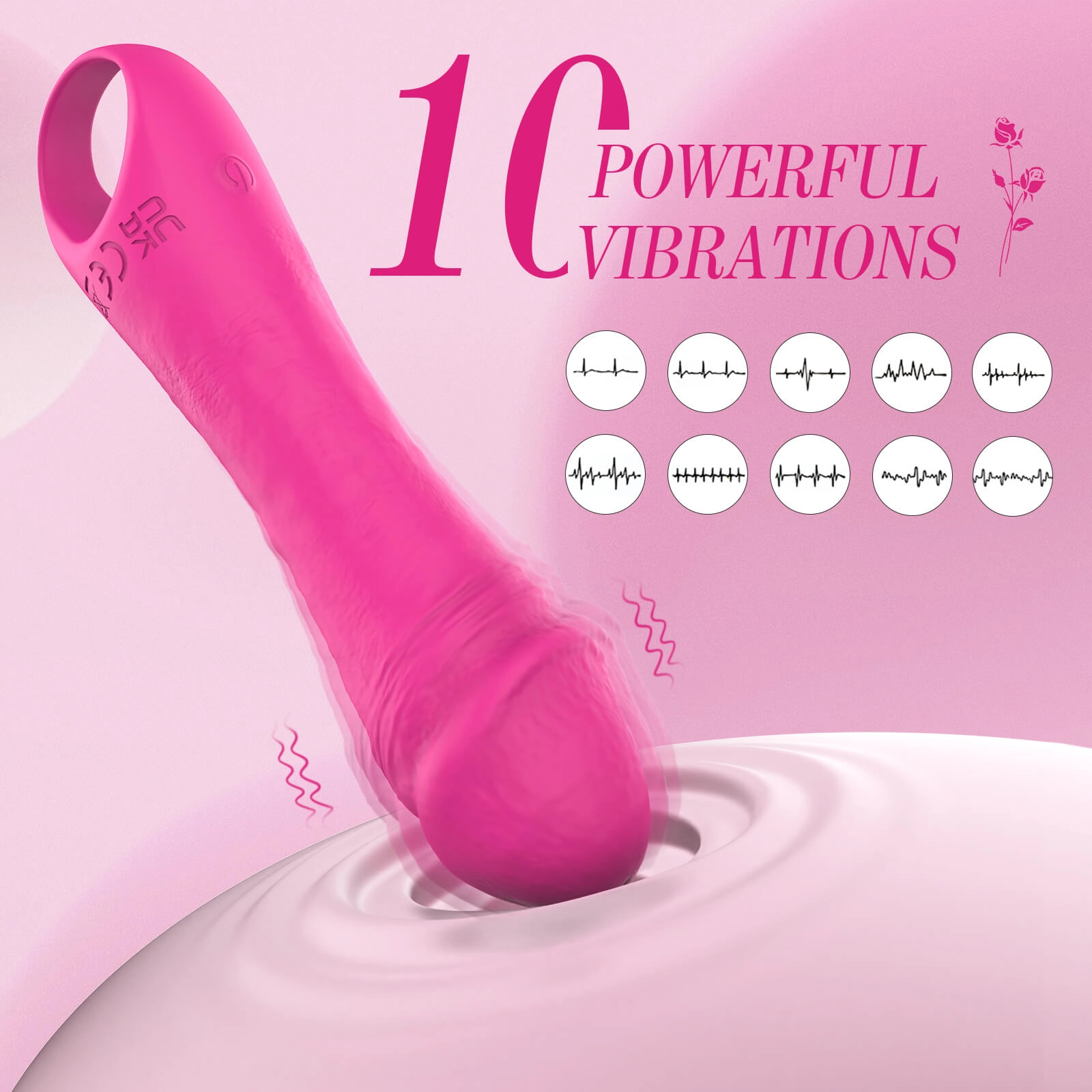 Velmi – Portable Small Realistic Silicone Dildo Quiet Vibrator