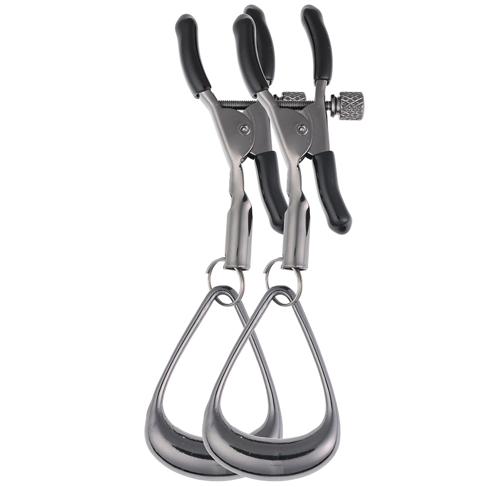 Velvet Noir Tuggable Nipple Clamps