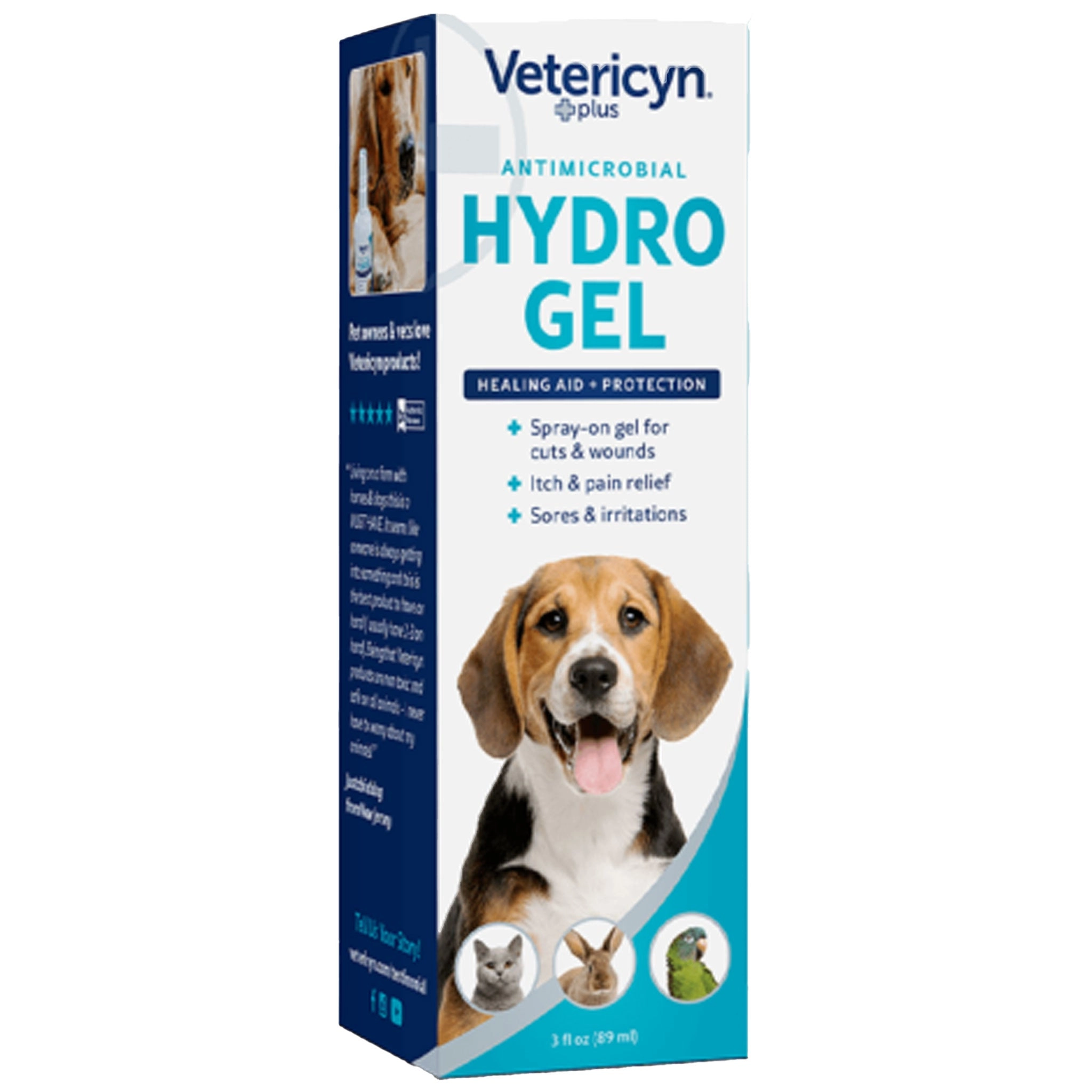 Vetericyn All Animal Hydrogel Spray Antimicrobial Dog Remedies