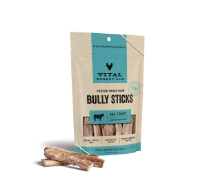 Vital Essentials Freeze-Dried Bully Sticks Dog Treats