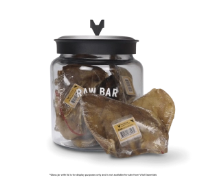 Vital Essentials Raw Bar Freeze-Dried Pig Ear Dog Treats