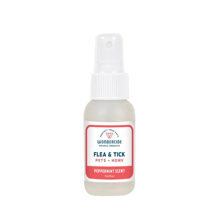 Wondercide Peppermint Flea and Tick Spray for Pets   Home